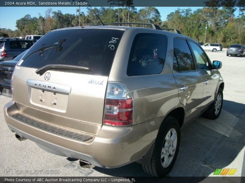 Sandstone Metallic / Saddle 2004 Acura MDX