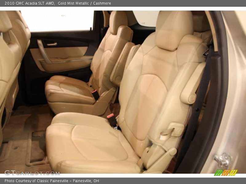 Gold Mist Metallic / Cashmere 2010 GMC Acadia SLT AWD