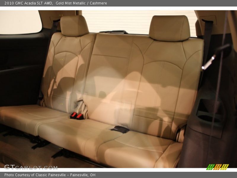 Gold Mist Metallic / Cashmere 2010 GMC Acadia SLT AWD