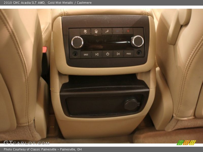Gold Mist Metallic / Cashmere 2010 GMC Acadia SLT AWD