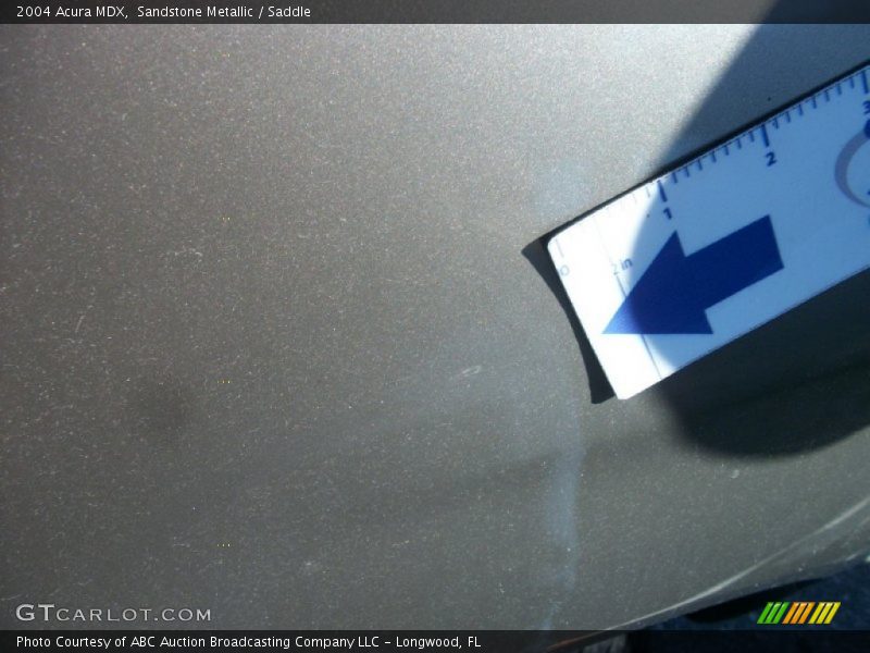Sandstone Metallic / Saddle 2004 Acura MDX