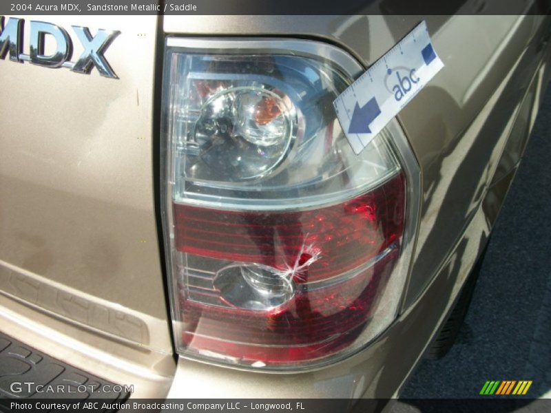 Sandstone Metallic / Saddle 2004 Acura MDX