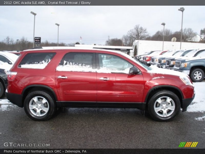  2012 Acadia SLE AWD Crystal Red Tintcoat