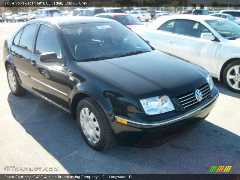 Black / Grey 2004 Volkswagen Jetta GL Sedan