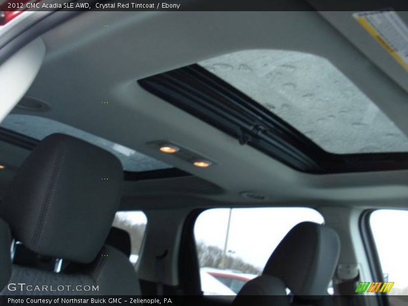 Crystal Red Tintcoat / Ebony 2012 GMC Acadia SLE AWD