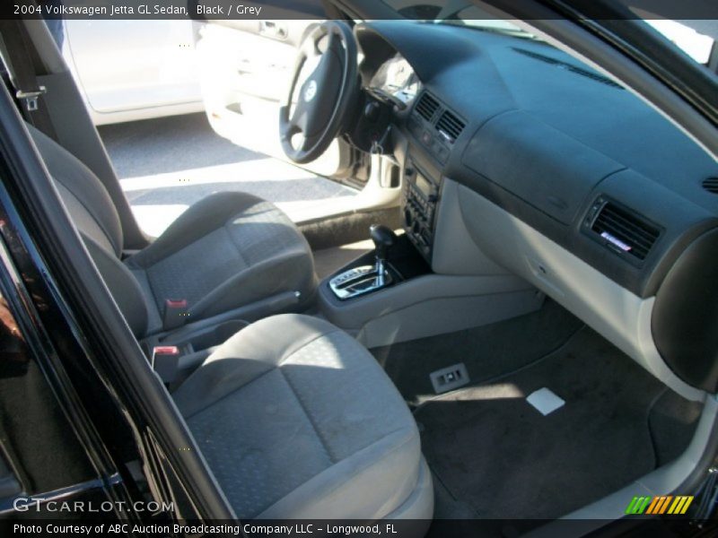 Black / Grey 2004 Volkswagen Jetta GL Sedan