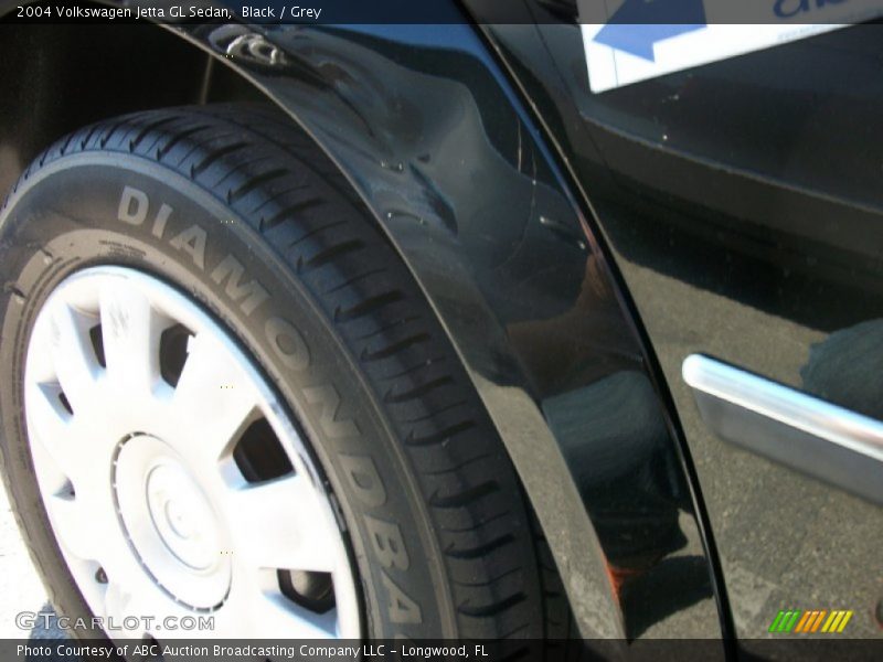 Black / Grey 2004 Volkswagen Jetta GL Sedan