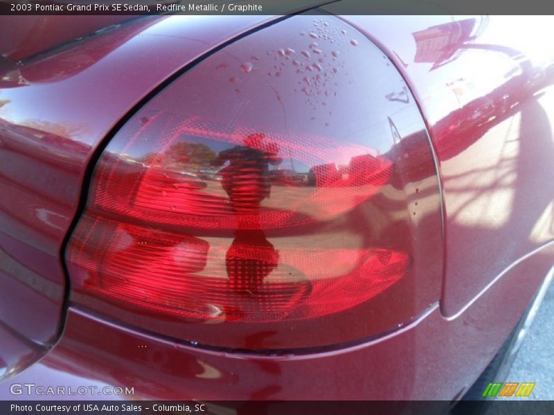 Redfire Metallic / Graphite 2003 Pontiac Grand Prix SE Sedan