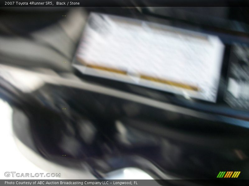 Black / Stone 2007 Toyota 4Runner SR5