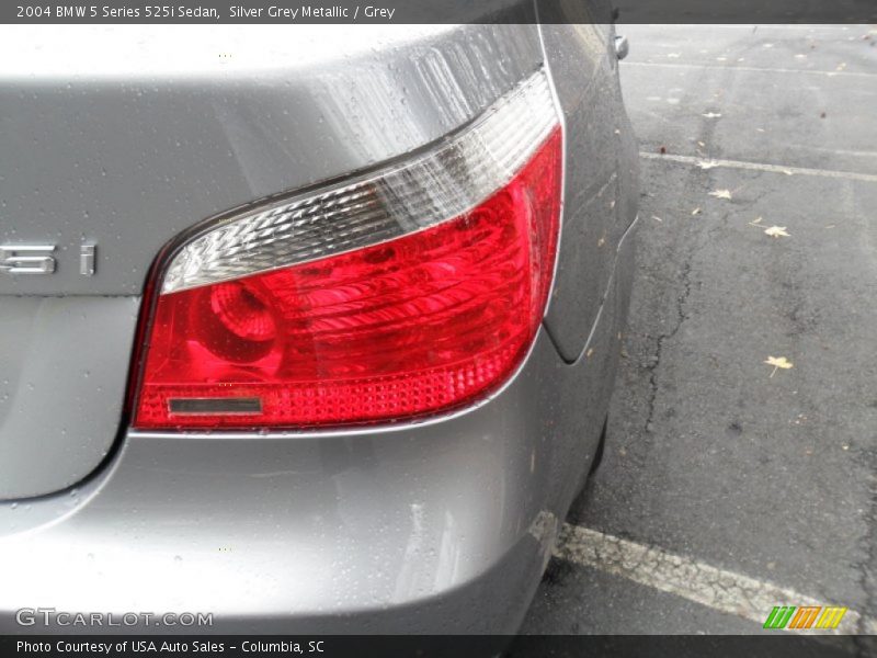 Silver Grey Metallic / Grey 2004 BMW 5 Series 525i Sedan