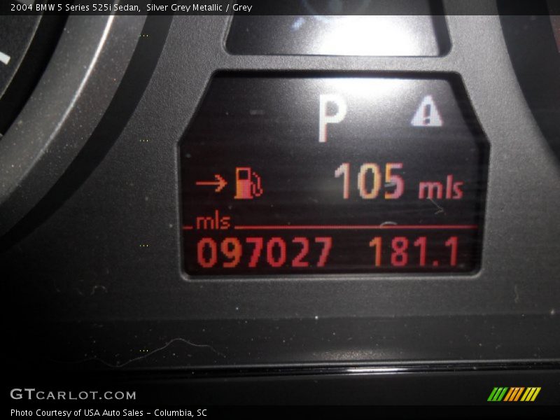 Silver Grey Metallic / Grey 2004 BMW 5 Series 525i Sedan