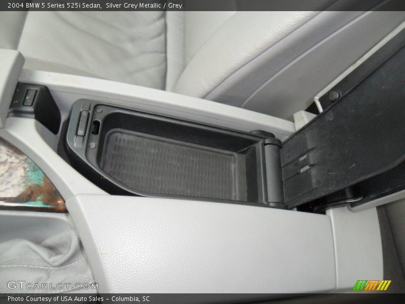 Silver Grey Metallic / Grey 2004 BMW 5 Series 525i Sedan