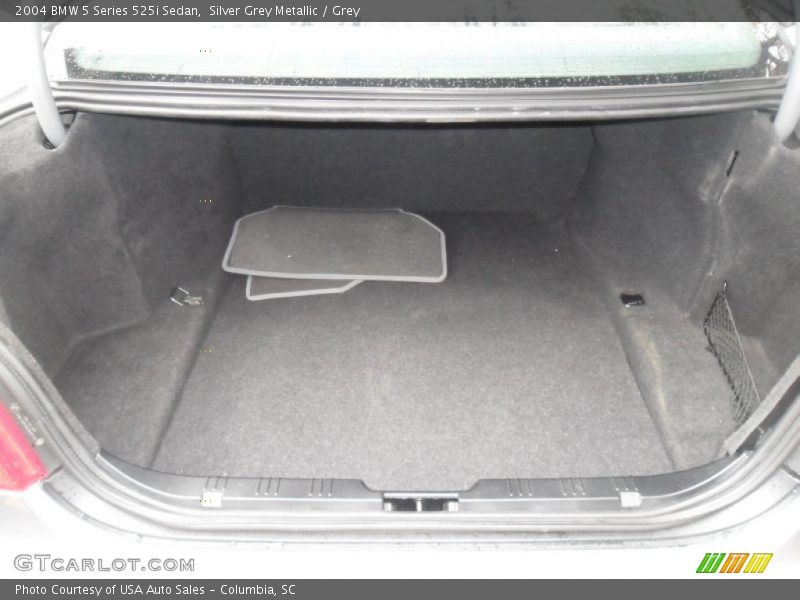 Silver Grey Metallic / Grey 2004 BMW 5 Series 525i Sedan