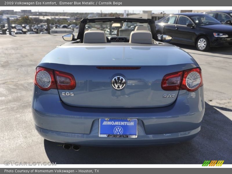 Eismeer Blue Metallic / Cornsilk Beige 2009 Volkswagen Eos Komfort