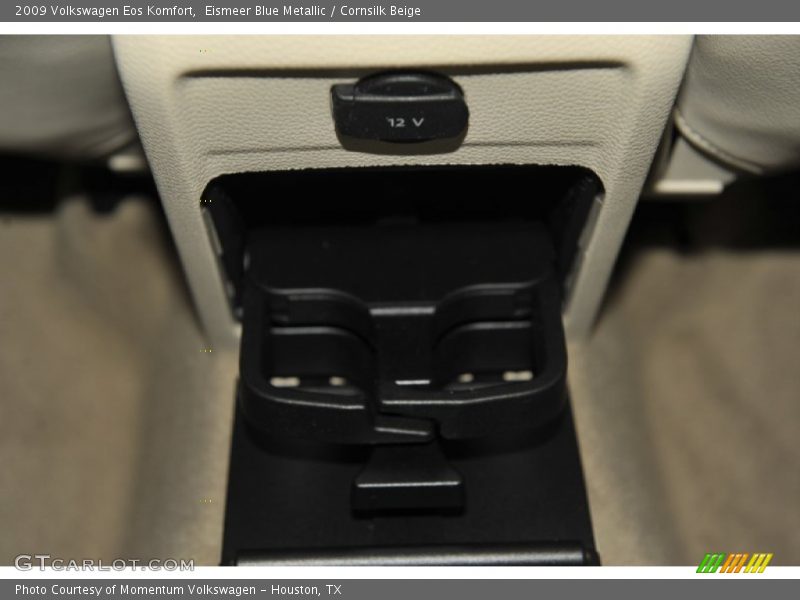 Eismeer Blue Metallic / Cornsilk Beige 2009 Volkswagen Eos Komfort