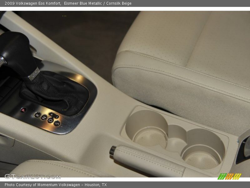 Eismeer Blue Metallic / Cornsilk Beige 2009 Volkswagen Eos Komfort