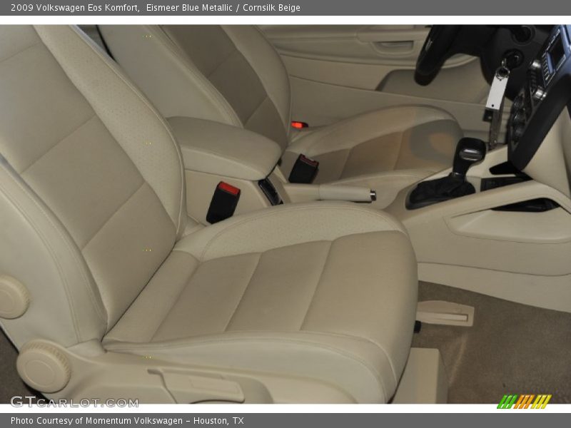 Eismeer Blue Metallic / Cornsilk Beige 2009 Volkswagen Eos Komfort