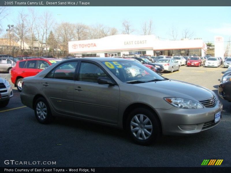 Desert Sand Mica / Taupe 2005 Toyota Camry LE