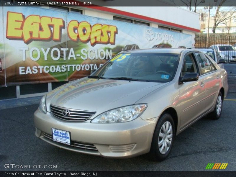 Desert Sand Mica / Taupe 2005 Toyota Camry LE