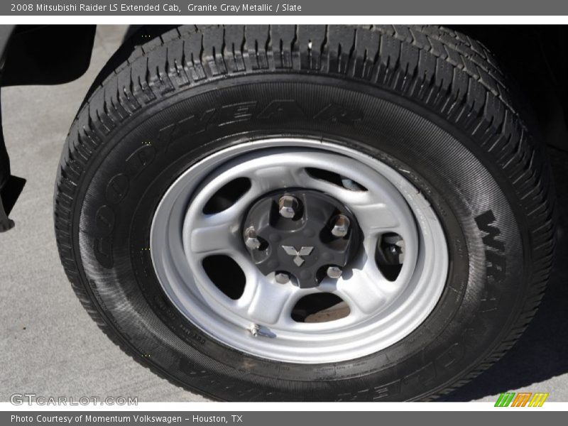 Granite Gray Metallic / Slate 2008 Mitsubishi Raider LS Extended Cab