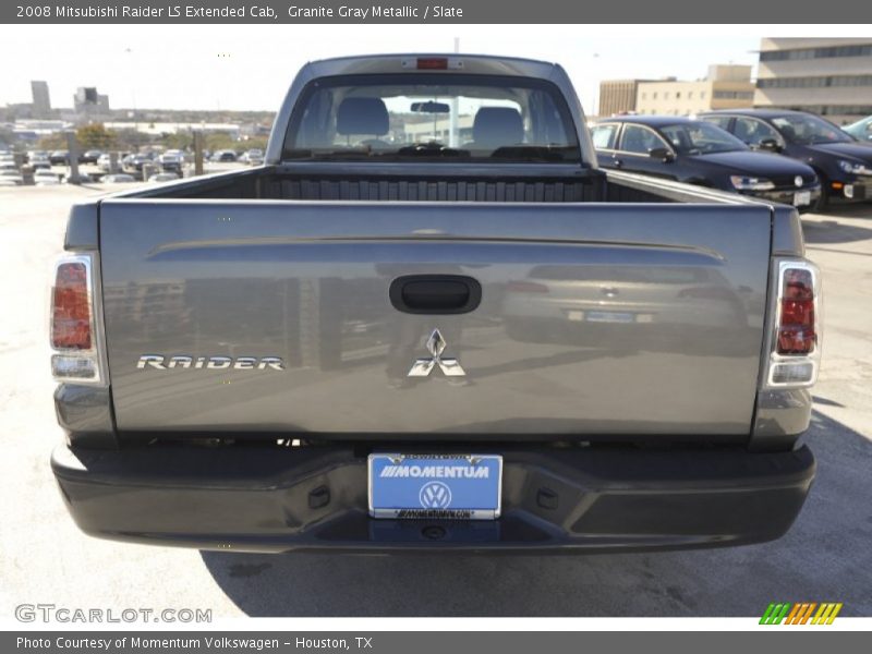 Granite Gray Metallic / Slate 2008 Mitsubishi Raider LS Extended Cab
