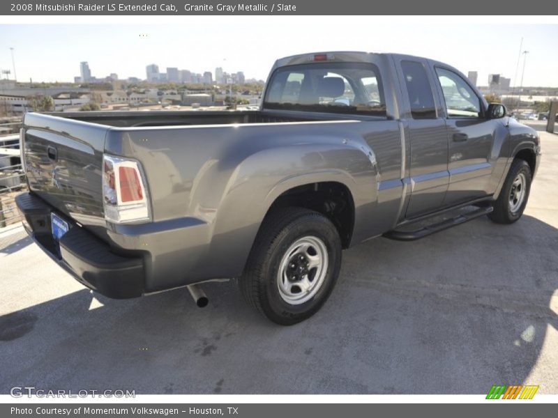 Granite Gray Metallic / Slate 2008 Mitsubishi Raider LS Extended Cab