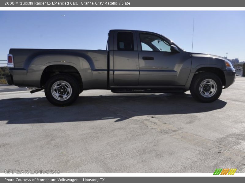 Granite Gray Metallic / Slate 2008 Mitsubishi Raider LS Extended Cab