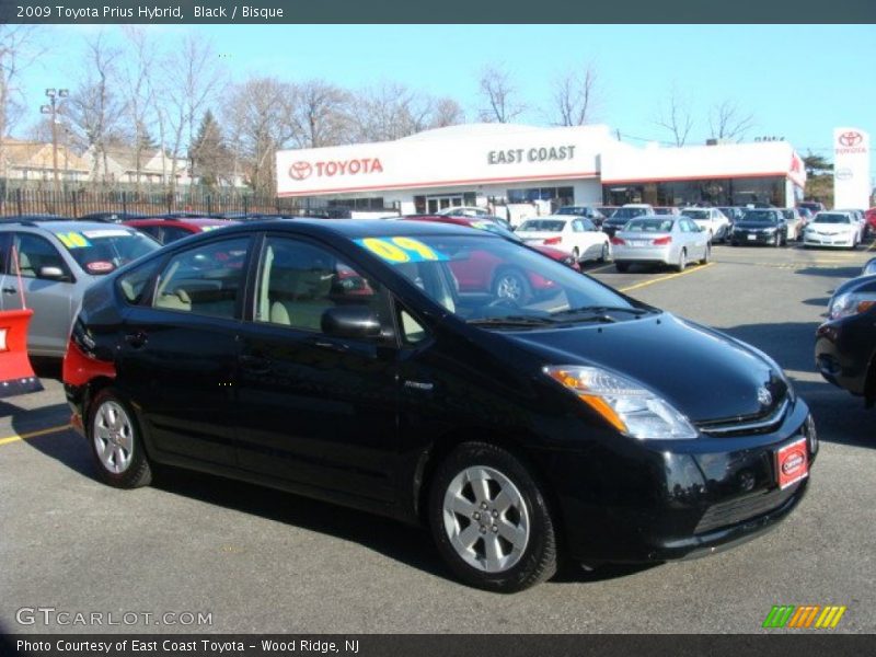 Black / Bisque 2009 Toyota Prius Hybrid