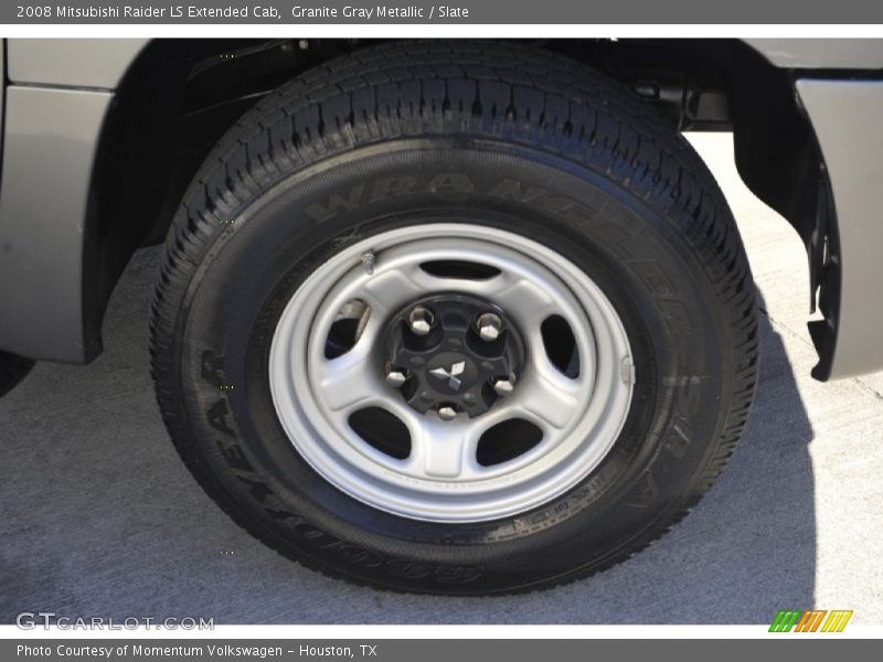 Granite Gray Metallic / Slate 2008 Mitsubishi Raider LS Extended Cab