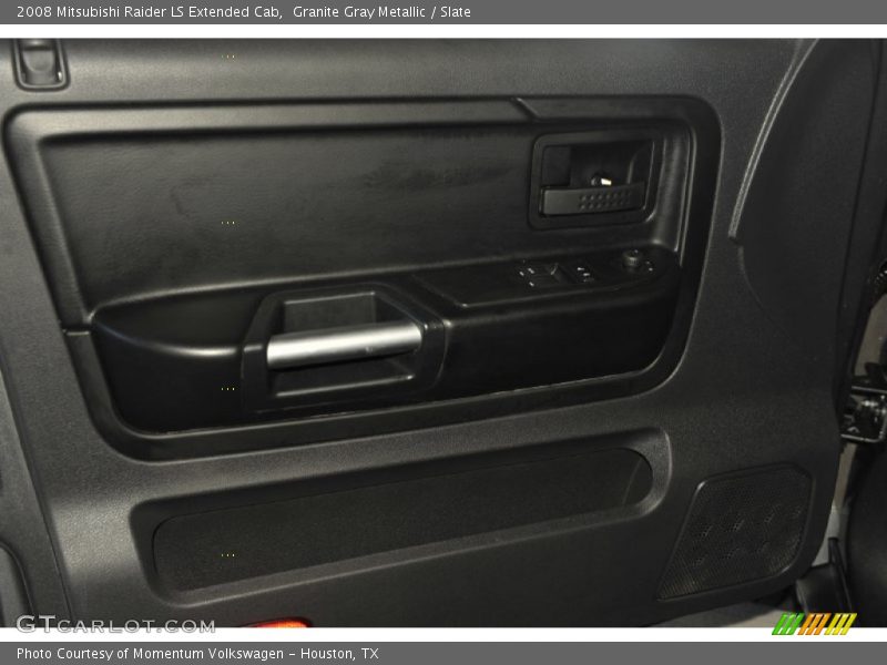 Granite Gray Metallic / Slate 2008 Mitsubishi Raider LS Extended Cab