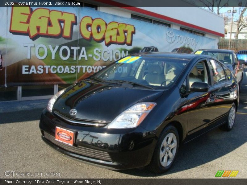 Black / Bisque 2009 Toyota Prius Hybrid