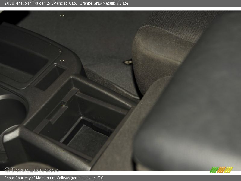 Granite Gray Metallic / Slate 2008 Mitsubishi Raider LS Extended Cab