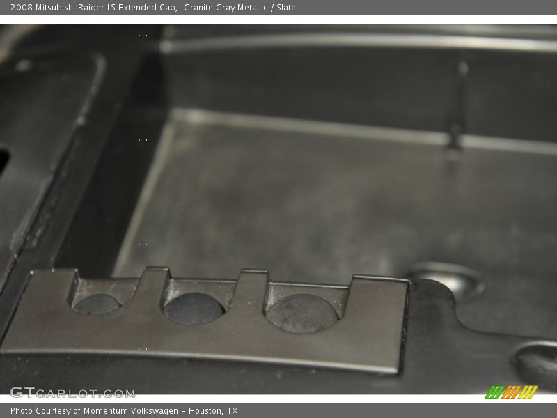 Granite Gray Metallic / Slate 2008 Mitsubishi Raider LS Extended Cab