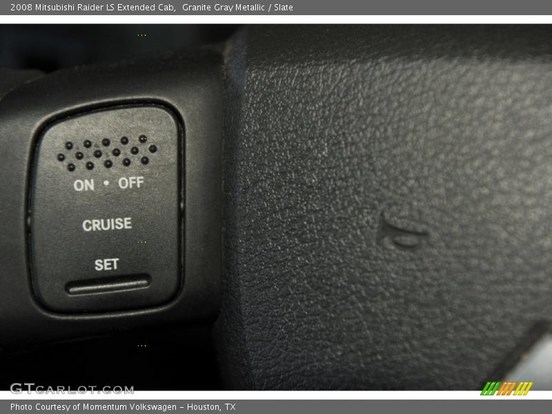 Granite Gray Metallic / Slate 2008 Mitsubishi Raider LS Extended Cab