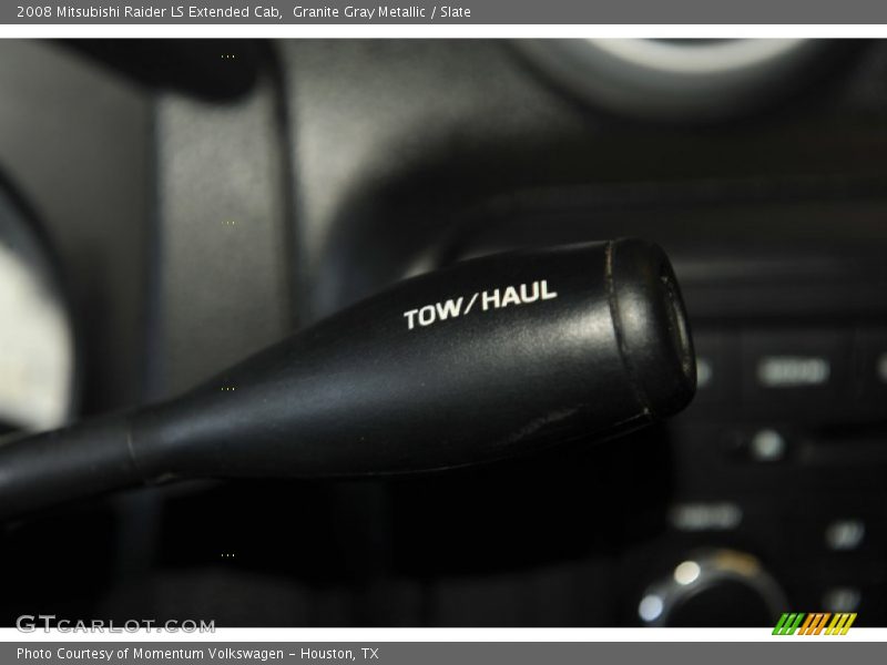 Granite Gray Metallic / Slate 2008 Mitsubishi Raider LS Extended Cab
