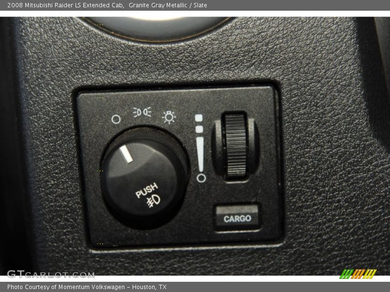 Granite Gray Metallic / Slate 2008 Mitsubishi Raider LS Extended Cab