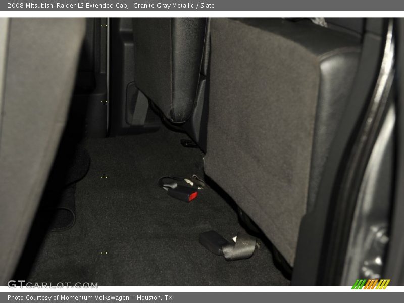 Granite Gray Metallic / Slate 2008 Mitsubishi Raider LS Extended Cab