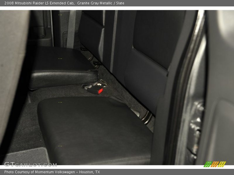 Granite Gray Metallic / Slate 2008 Mitsubishi Raider LS Extended Cab