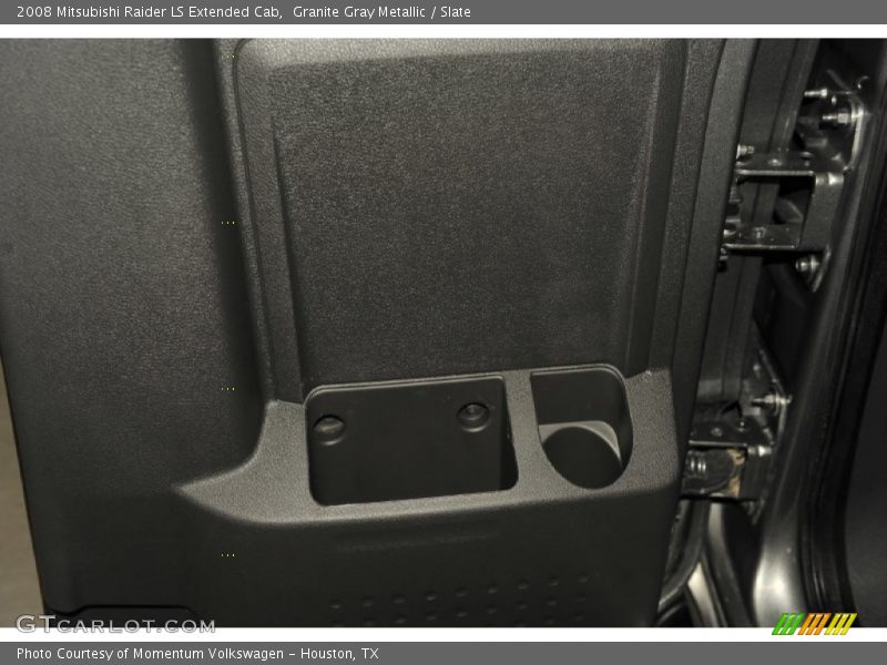 Granite Gray Metallic / Slate 2008 Mitsubishi Raider LS Extended Cab