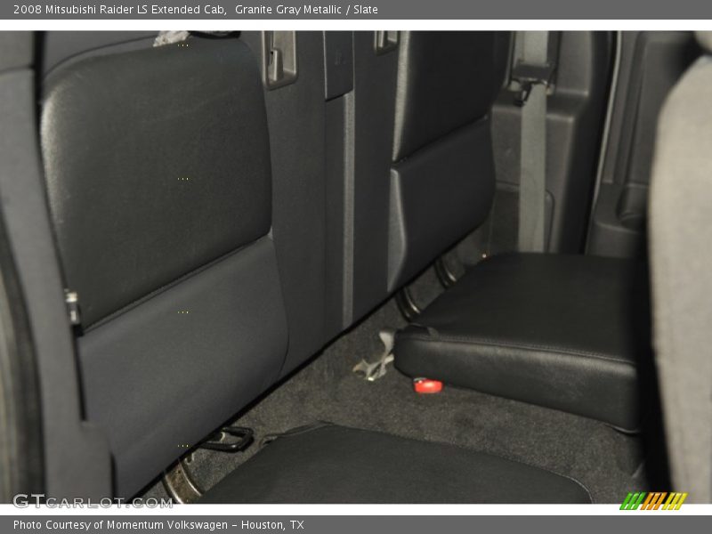 Granite Gray Metallic / Slate 2008 Mitsubishi Raider LS Extended Cab
