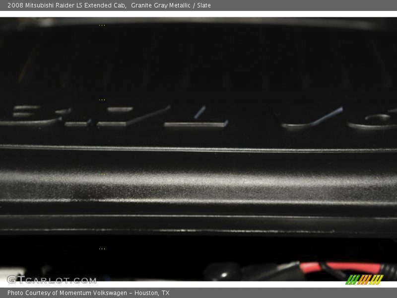 Granite Gray Metallic / Slate 2008 Mitsubishi Raider LS Extended Cab
