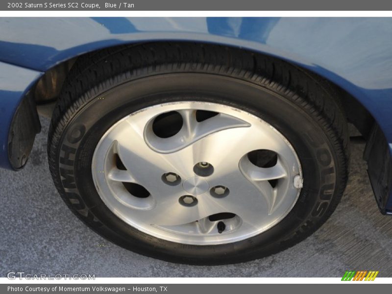 Blue / Tan 2002 Saturn S Series SC2 Coupe