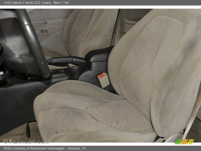 Blue / Tan 2002 Saturn S Series SC2 Coupe