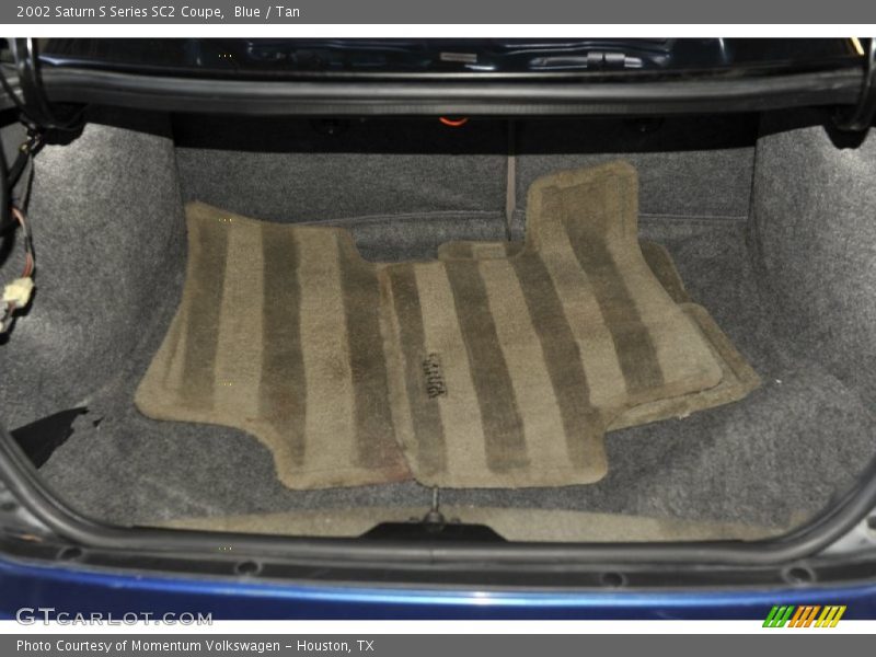 Blue / Tan 2002 Saturn S Series SC2 Coupe