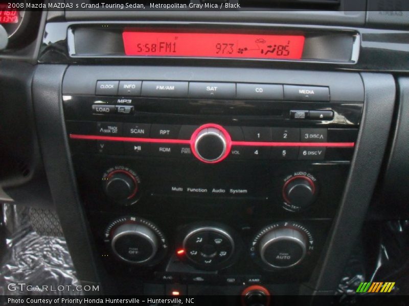 Controls of 2008 MAZDA3 s Grand Touring Sedan