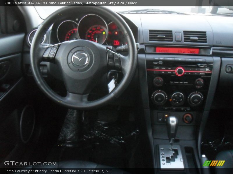 Dashboard of 2008 MAZDA3 s Grand Touring Sedan