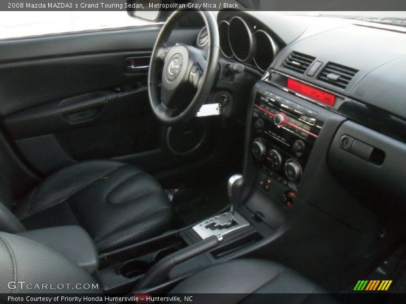 Dashboard of 2008 MAZDA3 s Grand Touring Sedan