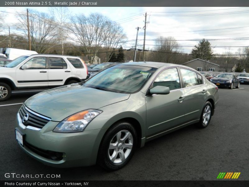 Metallic Jade / Charcoal 2008 Nissan Altima 2.5 S