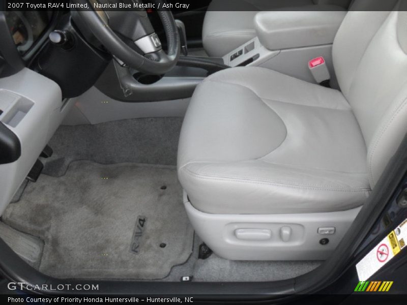Nautical Blue Metallic / Ash Gray 2007 Toyota RAV4 Limited
