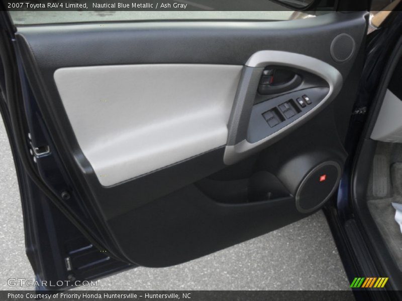 Nautical Blue Metallic / Ash Gray 2007 Toyota RAV4 Limited